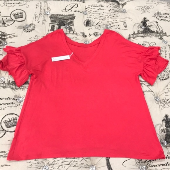 Chelsea28 Ruffle Sleeve Tee - Picture 2 of 6
